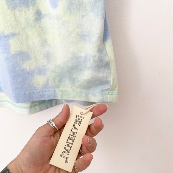 Blank NYC tie dye shoulder pad tee - Picture 5 of 6